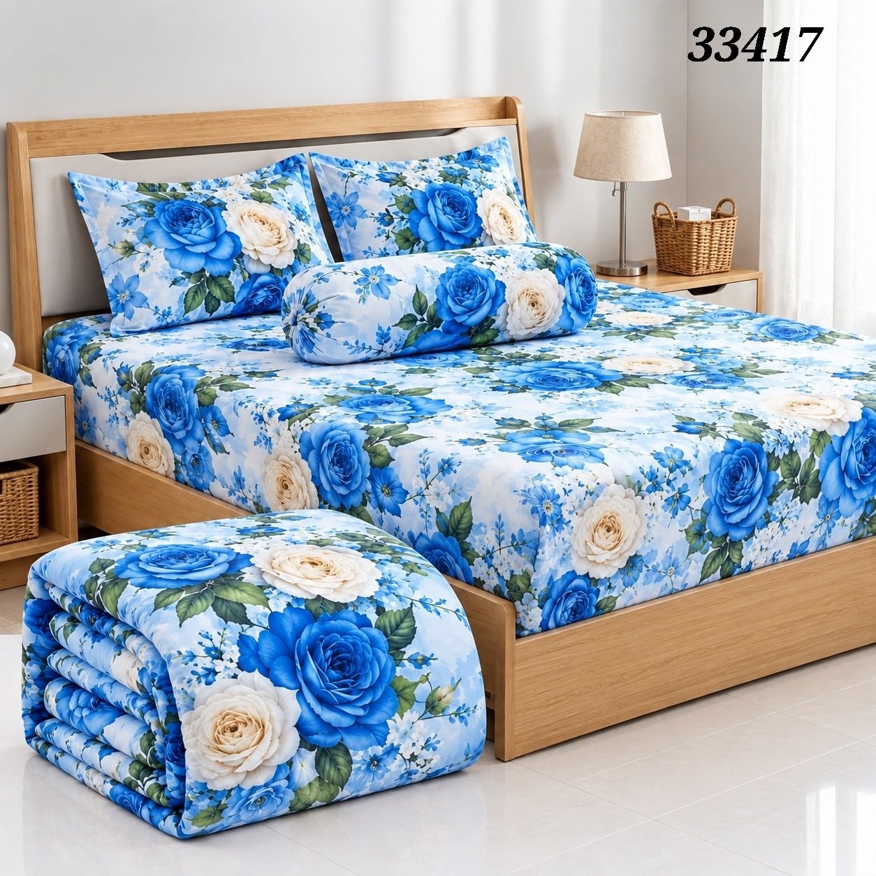 Premium 5 Pieces Comforter Set ,প্রিমিয়াম ৫ পিস কম্ফর্টার সেট। - Image 4